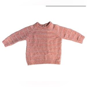 Jessica Simpson Pink Baby Sweater (18M) - EUC